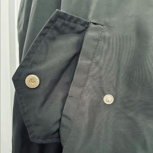 brand new!! half purple and half black raincoat